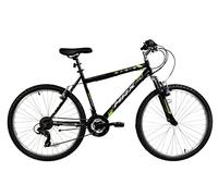 Basis MRX Pro Hardtail Mountain Bike, 26" Wheel, 18s - Black/Green