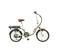 Basis Osprey Folding Low Step 20″ Electric Folding Bike 17Ah - White