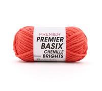 Basix Chenille Brights 2126-29 Hot Coral