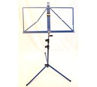 Basix Expandable Music Stand Blue with practical Sheet Holding Clip, Durable, Stylish and Foldable Music Stand Two Fold Extendable Music Stand