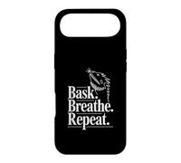 Bask Breathe Repeat Funny Reptile Lizard Case for iPhone Air
