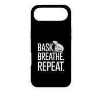 Bask Breathe Repeat Funny Reptile Lizard Case for iPhone Air