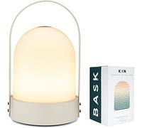 Bask KIN 3.0 Portable Cordless Rechargeable Lantern Table Lamp | Goes 5X Longer Without Needing A Charge - Only Lamp with A Long-Lasting LiFePO4 Battery On The Market