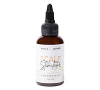 BASK & LATHER Stimulating Oil For Scalp And Hair Growth, Cold Pressed Blend Of Mint And Rosemary With Grape Seed For Hair Growth, No Rinse, Organic