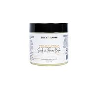 Bask & Lather Stimulating Scalp & Hair Balm for Growth with Mango & Shea Butter, Jojoba Oil, Peppermint & Rosemary, Vitamin E - B0DSCKBJLD