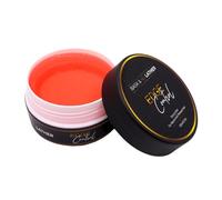 BASK & LATHER Strong Hair Fixing Gel with Castor Oil, Non-Greasy, No White Waste, Long Lasting, Promotes Hair Growth, Natural Formula, For All Tips