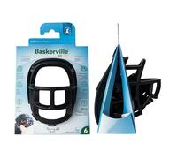 Safe BASKERVILLE ULTRA MUZZLE, Size 6, Patented Humane Design, Breathable, Dog can Pant and Drink, Adjustable, Padded, Dog Training Muzzle for Large Dogs, Prevents Biting, Wildlife Scavenging