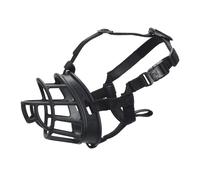 Safe BASKERVILLE ULTRA MUZZLE, Size 6, Patented Humane Design, Breathable, Dog can Pant and Drink, Adjustable, Padded, Dog Training Muzzle for Large Dogs, Prevents Biting, Wildlife Scavenging