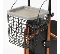 NRS Healthcare Basket & Tray Set Add-on for NRS Healthcare 3 Wheel rollator