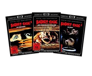 Basket Case 3er Package - Classic Cult Collection - Uncut - 3 Filme auf 3 DVDs