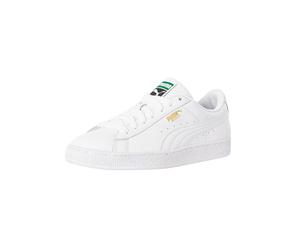 Basket Classic Leather Trainers White 3 UK