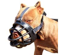 Basket Dog Muzzles Anti Biting Chewing Barking Adjustable Dog Muzzle for Small Medium Large Dogs