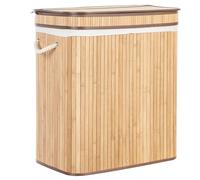 Basket KALTHOTA Bamboo Wood Light Brown 100 L