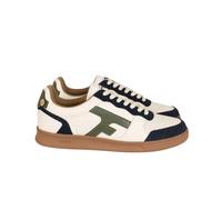 Basket leather Faguo Suede Bleu 41