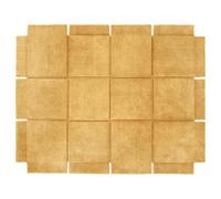 Basket Rug 185x240 Yellow Ochre