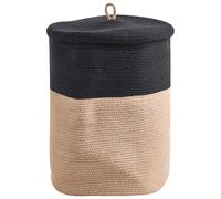 Basket SILOPI Cotton Black/ Beige