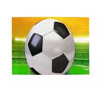 Basket Soccer Ball On The Field,500 Pieces Puzzles for Adults-Wooden Jigsaw Puzzle for Adults Elderly