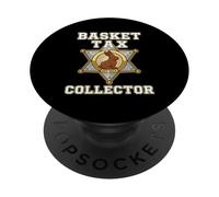 Basket Tax Collector Easter Egg Hunt Funny Parent PopSockets Adhesive PopGrip