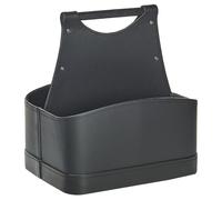 Basket URUK Faux Leather Graphite Grey