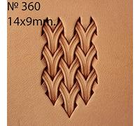 Basket Weave Stamp Tool Leather Stamps Crafting Crafts Brass Stamping Punching Tools