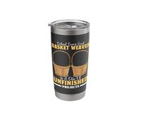 Basket Weaving Basket Maker Master of Woven Art Stainless Steel Insulated Tumbler