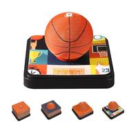 Basketball 3D Calendar 2026, Time Piece Calendar, Tear Away Paper Carving Memo Pad Art Notepad Gifts for Christmas