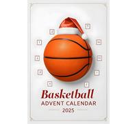 Basketball Advent Calendar: 12 Fun Facts per day to enjoy the Christmas in advent | Perfect gift for fans of all ages!
