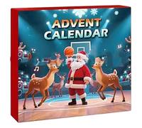 Basketball Advent Calendar 2025 24 Days Sports Christmas Countdown Calendar with Basketball Accessories for Boys Party Favors