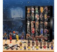 Basketball Advent Calendar 2025 24 Days Sports Christmas Countdown Calendar with Basketball Accessories for Boys Party Favors