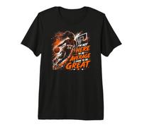 Basketball Average Can't See Great Competitive Quote Premium T-Shirt