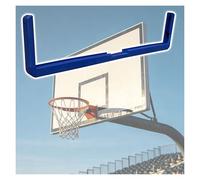 Basketball Backboard Protection Strip, Weatherproof Pad for Secure Installation on Driveway and Community Courts