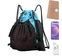 Basketball Backpack, Basketball Backpack with Whitefish for Boys - Foldable Gym Backpack - Sports Bag Large Capacity Pack for Yoga, Hiking, Camping and Other Activities at the