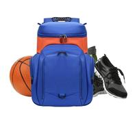 Basketball Backpack - Large Capacity Equipment Storage | Basketball Duffel Bag - for Shoe Cleat Football Volleyball School Travel Boys Kids Adults Teens