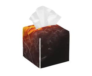 Basketball Ball On Fire And Water, Tissue Box Holder Tissue Box Cover Tissue Holder Tissue Dispenser