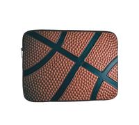 Basketball Ball Sport Pattern Laptop Sleeve 13 Inch Shockproof Protective Notebook Case Travel Laptop Bag for Men Women