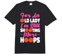 Basketball Bball Grandma Retired for an Old Lady I'm Still Comfort Colors Adult Heavyweight T-Shirt
