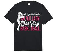 Basketball Bball Grandma Retired Never Underestimate an Old Comfort Colors Adult Heavyweight T-Shirt