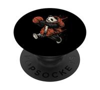 Basketball Bear Basketball Lover Animal Art Drawing PopSockets Adhesive PopGrip