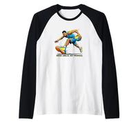Basketball Between THE Legs Break Ankles NOT Promises Raglan Baseball Tee