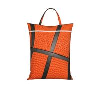 Basketball Black Line,Travel Dirty Laundry Bag Foldable Dirty Clothes Bag Durable Storage Bag
