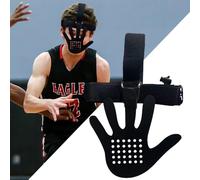 Basketball Blocking Guards | Youth Baseball Face Guard | with Adjustable Headband Protector Shield for Hockey Football Umpire Catchers Paintball Softball Training