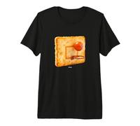 Basketball Breakfast French OR Cheese Toast and Tomato Premium T-Shirt