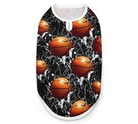 Basketball Breaking Through Wall Dog Shirts Summer Pet Clothes Comfort T-Shirts Vest Sleeveless Tank Top for Cats Dogs XL