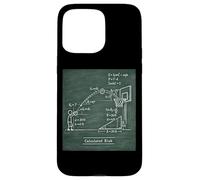 Basketball Calculated Risk Physics Math Teacher Case for iPhone 15 Pro Max