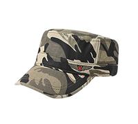 Basketball Cap Embroidery Cotton Flat Top Sunshade Washing Hat Hiking Hat Hat Sequin Baseball Cap (Camouflage, One Size)
