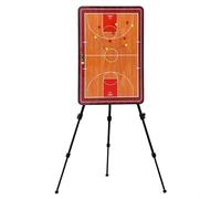 Basketball Clipboard for Coaches, Basketball Magnetic Coaching Board, Double-Sided Design, Easy to Carry, for Training and Guidance(Large)