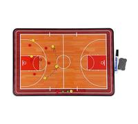 Basketball Clipboard for Coaches, Basketball Magnetic Coaching Board, Double-Sided Design, Easy to Carry, for Training and Guidance(Medium)