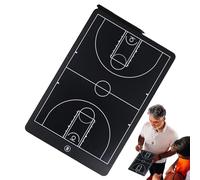 Basketball Coaching Board, 13.58 x 9.06 inches LCD Digital Strategy Clipboard for Coaches, Portable Training Tool with Pointer Pen, Electronic Planning Board for Team Practice
