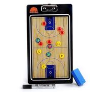 Basketball Coaching Board, Magnetic Basketball Dry Erase Lineup Broad, with Marker and Eraser, Lightweight and Portable, Smooth Writing, for Sports Training