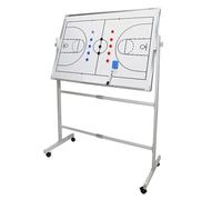 Basketball Coaching Board, Strong Magnetism Magnetic Basketball Lineup Board, with Marker Pen and Eraser, Retractable Bracket, for Daily Training(Basketball)